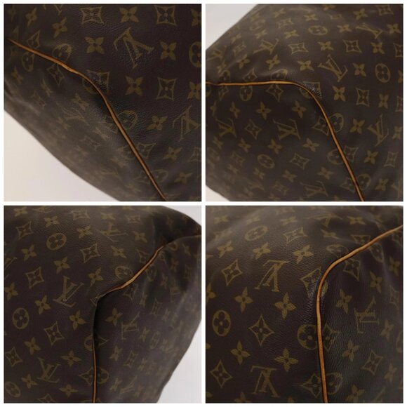 LOUIS VUITTON Monogram Keepall 55 Boston Bag M41424 LV Auth 131775 - Picture 16 of 16